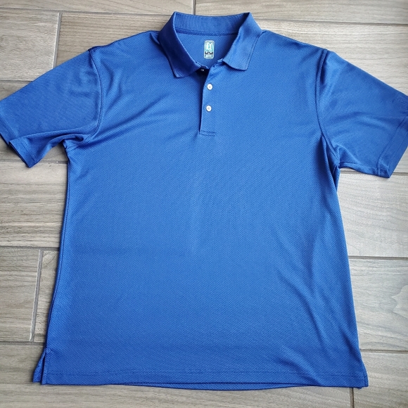 PGA TOUR Polo Blue Golf Shirt Size XL - Picture 1 of 6